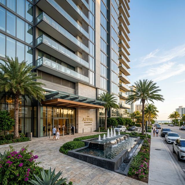 Abhee Premium Residences luxury building exterior in Whitefield